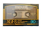 New ListingMAXELL XLII-S 90  Type II (CrO2) Blank Audio Cassette Tape (Sealed)  New!