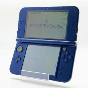 New Nintendo 3DS LL XL Console Only Metallic Blue NTSC-J Good