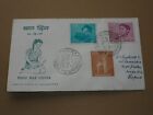 New Listing1957 INDIA CHILDRENS DAY ILLUSTRATED FIRST DAY COVER Special CALCUTTA to ENGLAND