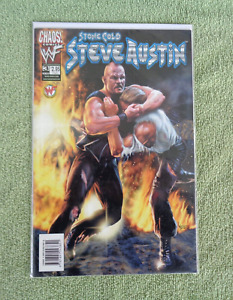 2000 Chaos Comics WWF Stone Cold Steve Austin Comic Book #3- Headlock Cover- WWE