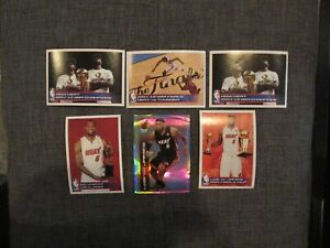 New Listing2012 - LEBRON JAMES - Lot of 6 - Panini  - NBA Stickers