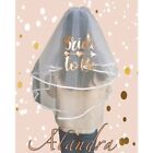 Bride To Be Luxury Veil - Rose Gold Fun & Classy Bachelorette Party Item