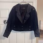Scully western shirt womens black Jacket Fronted Long Sleeved