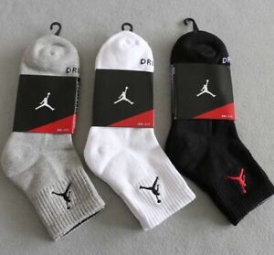 Nike Air Jordan 3 Pairs Everyday Max Ankle Socks Men’s Size L  8-12