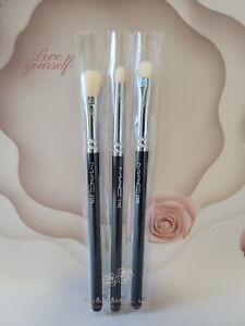 MAC 217s Blending/219s Pencil /239s Short Shader Brushes New in Sleeve 3 PC Set