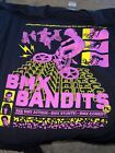 BMX Bandits Movie T-shirt retro 80's movie adult regular fit cotton Black Large