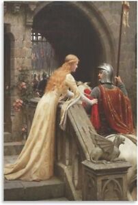 God Speed! By Edmund Blair Leighton Paintings Art Posters Wall Art Poster