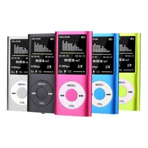 8 GB MP3 MP4 Music Player 1.8'' Screen Portable Hi-Fi FM Radio Voice Recorder