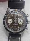 Vintage Steel Clebar Dive Chronograph Valjoux 7733 Late 60's