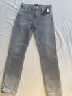 NWT Citizens of Humanity Rocket Crop in Salt Stone High Rise Skinny Jeans 27