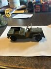 1 WW 2 TOOTSIETOY MILITARY JEEP. ARMY GREEN. EXCELLENT CONDITION.