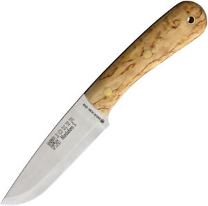 Joker Montanero Curly Birch Wood 14C28N Sandvik Fixed Blade Knife CL135