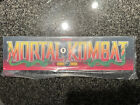 MORTAL KOMBAT 30TH ANNIVERSARY ARCADE1UP FACTORY ORIGINAL REPLACEMENT MARQUEE