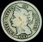 1881 Three Cent Nickel Piece 3C Ungraded Choice US Type Coin CC21326
