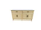 Ficks & Reed Faux Bamboo Credenza Sideboard