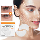Eye Care Collagen Soluble Film Fade Dark Circle Fine Lines Firming Eye Mask New#