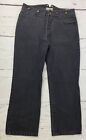 Classic Old West Styles USA Black Cotton Frontier Western Cowboy Pants 36
