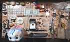 Mega Junk Drawer Lot Silver Coins Knifes Keychains Jewelry Vintage Toys + More!