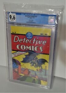 CGC 9.6 Detective Comics #27 Loot Crate 12/18 First Batman May 1939 Reprint
