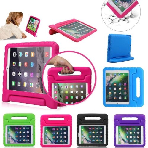 Kids Shock Proof Foam Case Handle Cover Stand for iPad 2 4 5 Mini 6 Retina & Air