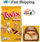 Twix Caramel Minis Size Chocolate Cookie Bar Candy Bag, 35.6 oz / 95 ct.