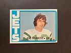 1972 Topps Set Break-JOE NAMATH Football Card#100 id#9 New York Jets