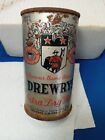Drewrys IRTP KEGLINED  flat top beer can ,   Empty can