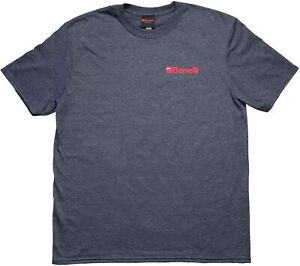 Benelli Flyway Short Sleeve T-Shirt Heather Navy XXL 95004XXL