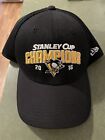 Pittsburgh Penguins 2016 Stanley Cup Champions New Era Stretch Hockey Hat M/L