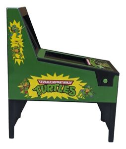 TMNT Turtles Pinball Mini Arcade Game Table Electronic Tested Works