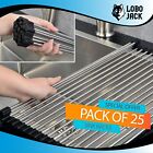 Roll-Up Dish Drying Rack Over the Sink - 8.6''x18.5'' (25 SETS)
