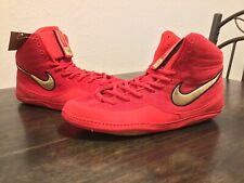 Rare Red Nike Inflict 2 Wrestling Shoes Size 12