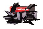 Polisport Plastic Kit Black 90562 for Honda CRF250R 4-Stroke/CRF450R (For: 2013 Honda CRF450R)