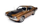 1/18 MR Norm'S 1972 Dodge Demon GSS Gold Diecast Model Car By Auto World AMM1294