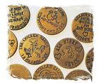 Saloon /  Brothel Brass Tokens LOT OF THREE our choice