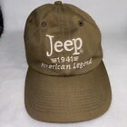 Vintage Jeep hat cap, adjustable fit, good condition (besides a little sun fade)