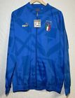 NWT Mens Puma FIGC Italy Soccer Team Home Prematch Jacket 767053-17 Blue Sz L