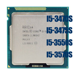 Intel Core i5-3470S i5-3475S i5-3550S i5-3570S LGA 1155 CPU Processor