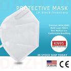 50 Pcs White KN95 Protective 5 Layers Face Mask Disposable Respirator