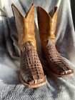 Cody James Exotic Caiman Western Boot Brown Mens Size 12D