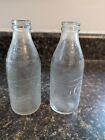 New ListingPair of Vintage Embossed Pepsi Cola 6 OZ Glass Soda Bottles