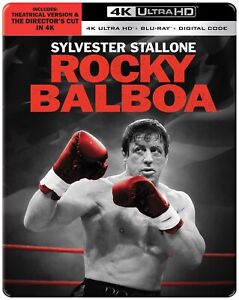 Rocky Balboa Theatrical &amp; Director's Cut 4K UHD Blu-ray  NEW