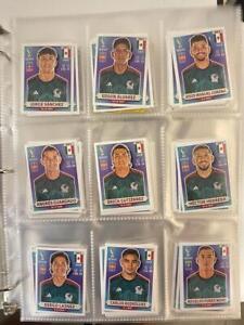 Mexico Players 2022 FIFA World Cup Qatar Panini Stickers