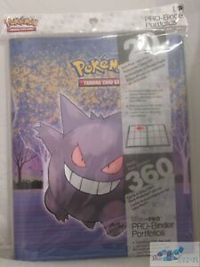 ULTRA PRO POKEMON Haunted Hallow PRO-BINDER CARD HOLDER + 20 PAGES FOR CARDS