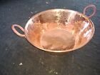 Mexican Pure Copper Pot for Carnitas, jam, candy. Cazo. (11 x 5 in)