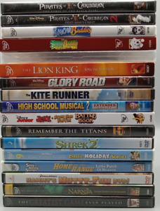 Lot Disney Pixar Dreamworks DVD Kid Movies Hammy's Nutty Fun Shrek 2 Narnia