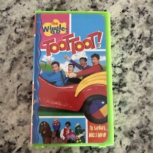 The Wiggles - Toot Toot VHS Tape, 2001 18 Fun Songs