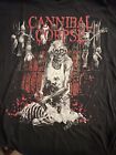 XXL Cannibal Corpse butchered at birth T shirt death metal morbid angel deicide