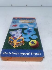 Blues Clues - Playtime With Periwinkle VHS Tape 2001 Nick Jr. Classic Cartoon