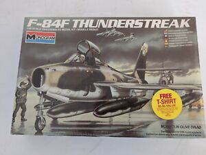 Monogram F-84F Thunderstreak Model Kit 1984 1/48 Scale Plastic 5432 SEALED WW2